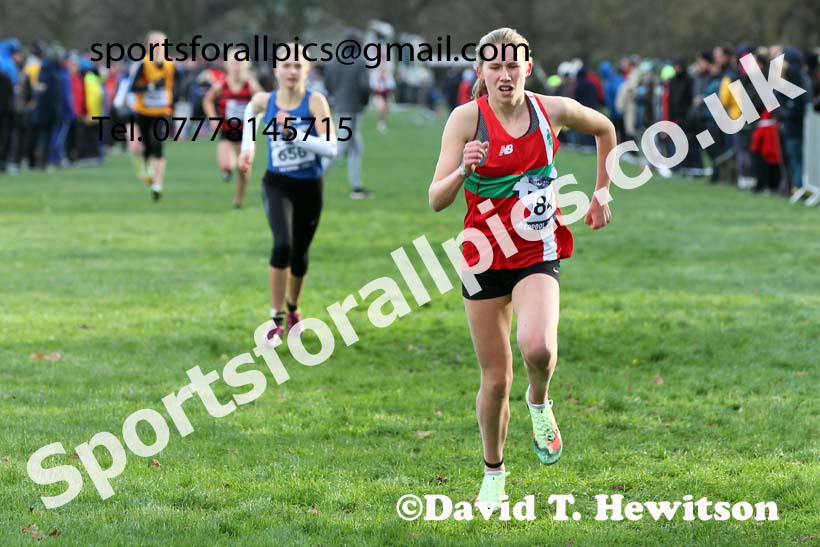 Womens under-17s and under-20s, European Cross Country Championships Trials, Sefton Park, Liverpool. Photo: David T. Hewitson/Sports for All Pics
